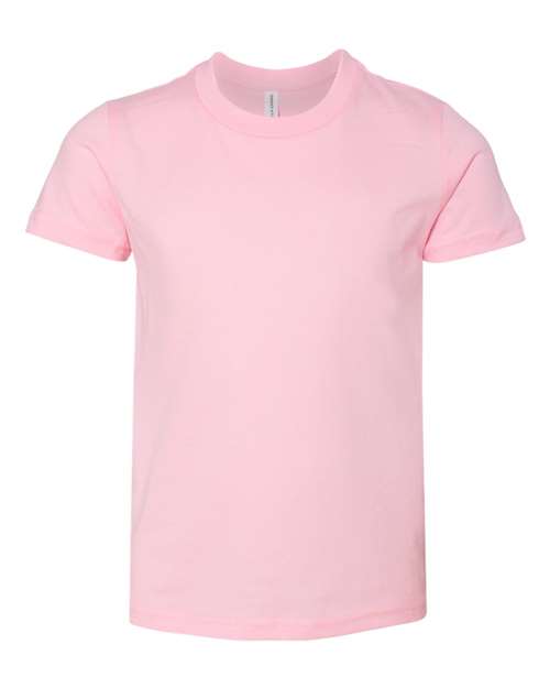 BELLA + CANVAS 3001Y - Youth Jersey Tee - Pink