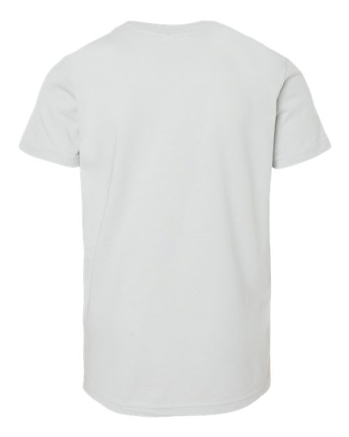 BELLA + CANVAS 3001Y - Youth Jersey Tee - Silver
