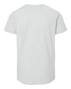 BELLA + CANVAS 3001Y - Youth Jersey Tee - Silver