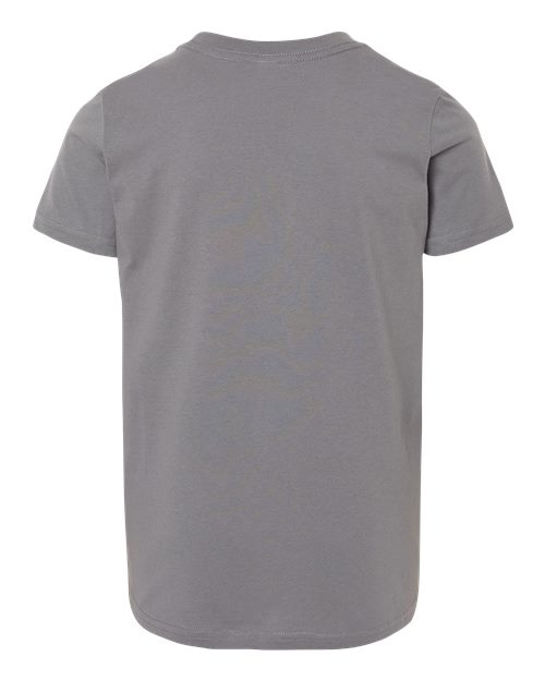 BELLA + CANVAS 3001Y - Youth Jersey Tee - Storm