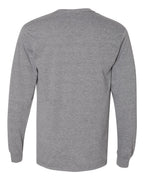 Gildan H400 — Unisex Hammer™ Long Sleeve T-Shirt — Graphite Heather (flat)