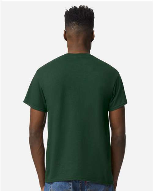 Gildan 8000 - Unisex DryBlend T-Shirt - Dark Green
