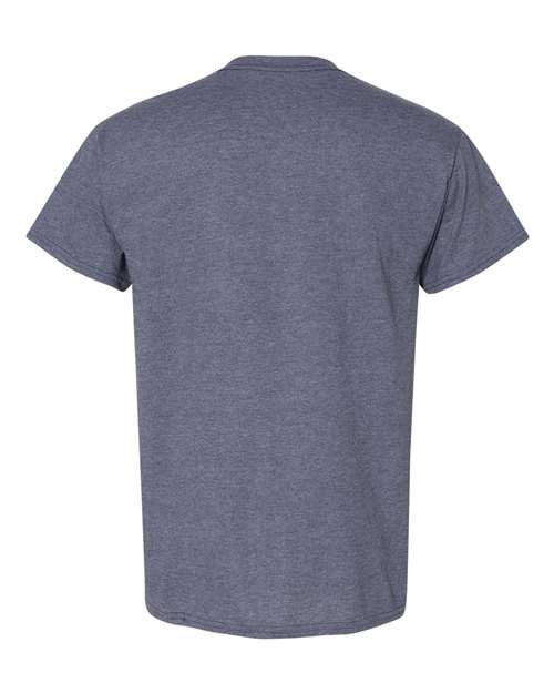 Gildan 8000 - Unisex DryBlend T-Shirt - Heather Dark Navy