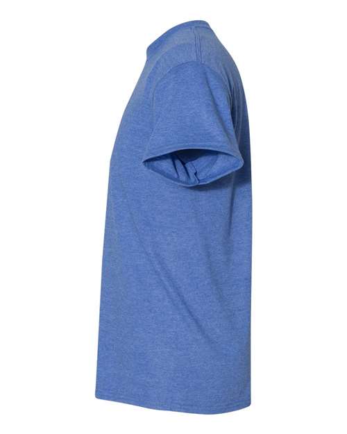 Gildan 8000 - Unisex DryBlend T-Shirt - Heather Deep Royal