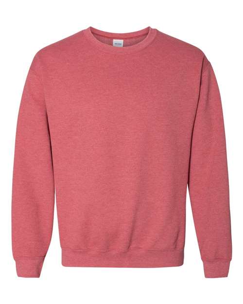 Gildan 18000 - Unisex Heavy BlendTM Crewneck Sweatshirt - Heather Scarlet Red