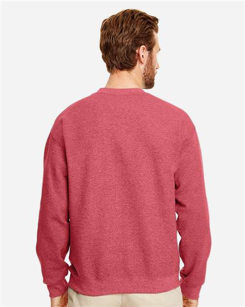 Gildan 18000 - Unisex Heavy BlendTM Crewneck Sweatshirt - Heather Scarlet Red