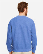 Gildan 18000 - Unisex Heavy BlendTM Crewneck Sweatshirt - Heather Deep Royal