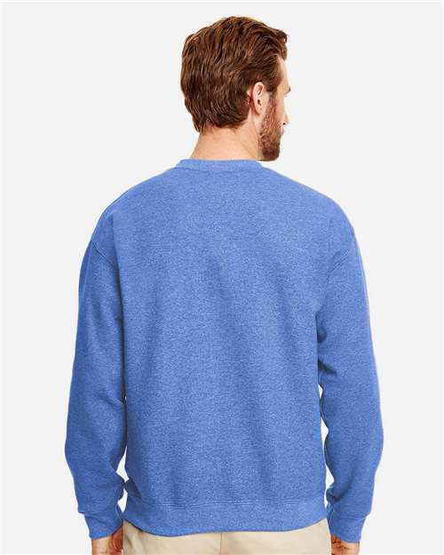 Gildan 18000 - Unisex Heavy BlendTM Crewneck Sweatshirt - Heather Deep Royal