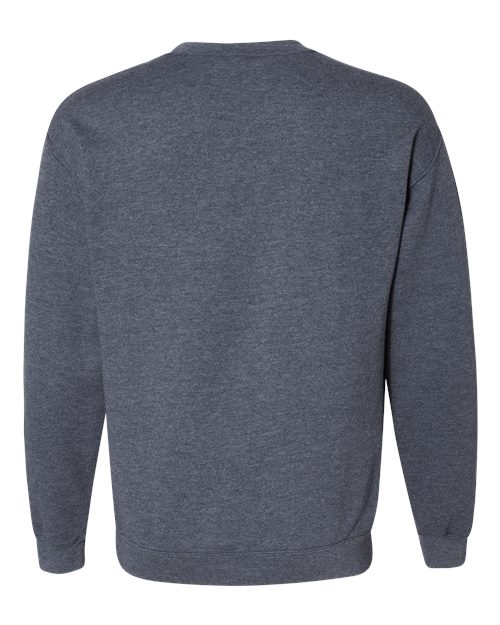 Gildan 18000 - Unisex Heavy BlendTM Crewneck Sweatshirt - Heather Dark Navy