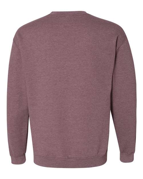 Gildan 18000 - Unisex Heavy BlendTM Crewneck Sweatshirt - Heather Dark Maroon