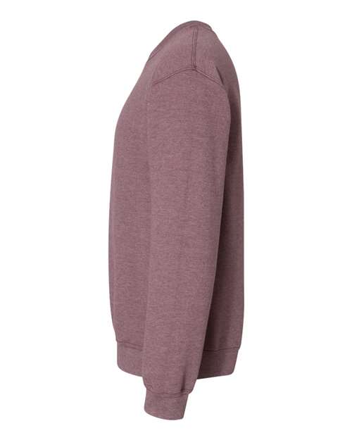 Gildan 18000 - Unisex Heavy BlendTM Crewneck Sweatshirt - Heather Dark Maroon