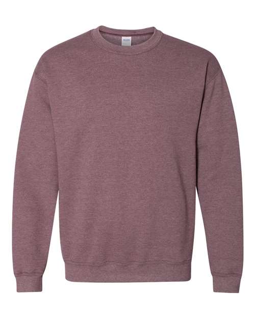 Gildan 18000 - Unisex Heavy BlendTM Crewneck Sweatshirt - Heather Dark Maroon
