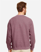 Gildan 18000 - Unisex Heavy BlendTM Crewneck Sweatshirt - Heather Dark Maroon