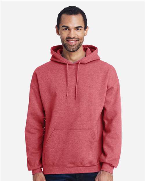 Gildan 18500 - Unisex Heavy BlendTM Hooded Sweatshirt - Heather Scarlet Red