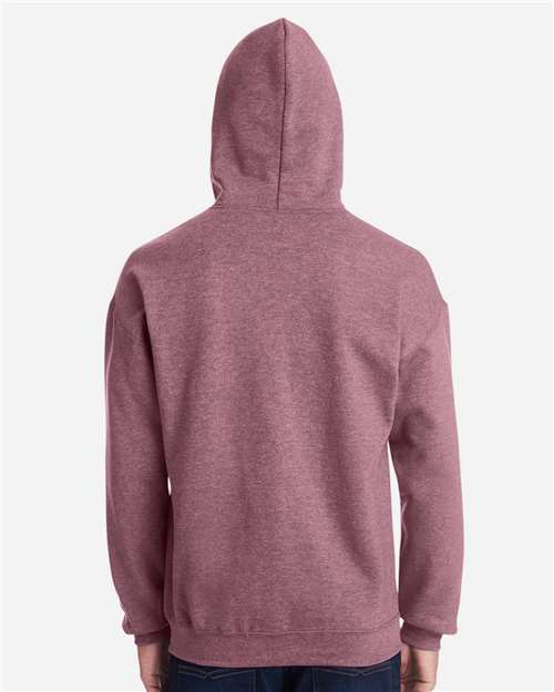 Gildan 18500 - Unisex Heavy BlendTM Hooded Sweatshirt - Heather Dark Maroon