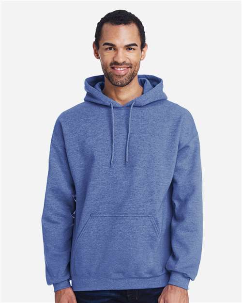 Gildan 18500 - Unisex Heavy BlendTM Hooded Sweatshirt - Heather Deep Royal