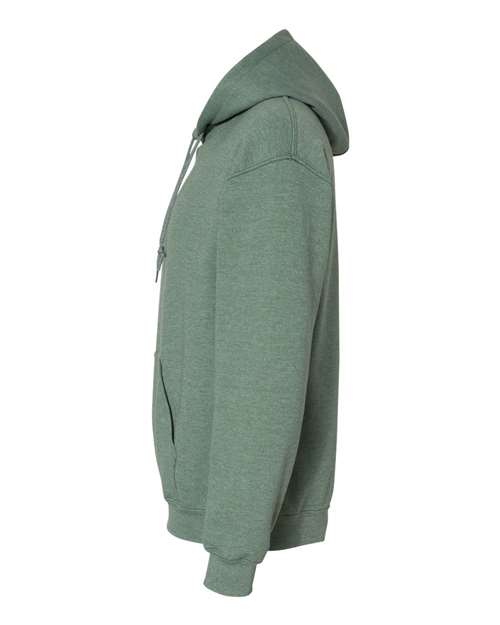 Gildan 18500 - Unisex Heavy BlendTM Hooded Sweatshirt - Heather Dark Green