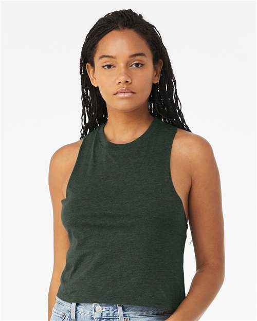 BELLA + CANVAS 6682 - Women's Racerback Crop Tank