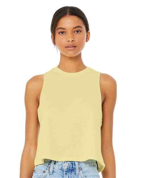 BELLA + CANVAS 6682 - Women's Racerback Crop Tank BELLA + CANVAS