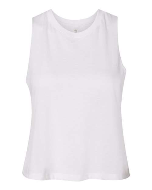 BELLA + CANVAS 6682 - Women's Racerback Crop Tank BELLA + CANVAS
