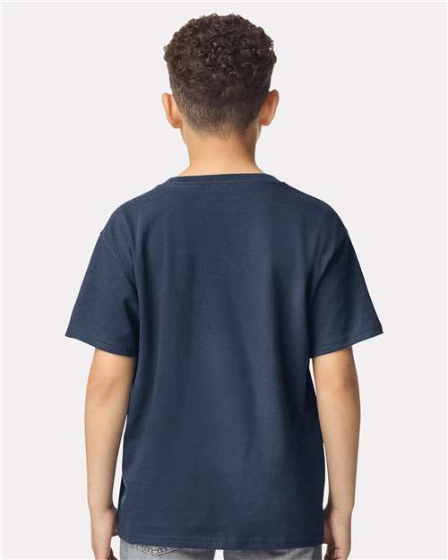 Gildan 5000B - Youth Heavy CottonTM T-Shirt - Blue Dusk
