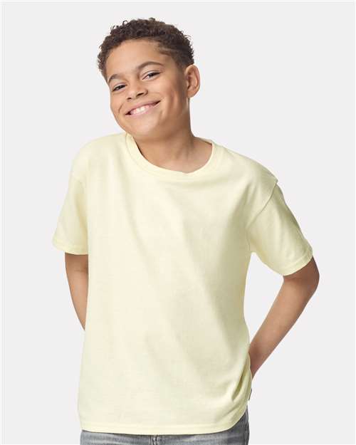Gildan 5000B - Youth Heavy CottonTM T-Shirt - Off White