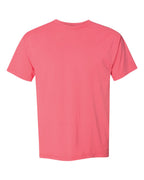 ComfortWash by Hanes GDH100 - Men's Garment-Dyed T-Shirt — Coral Craze (flat)