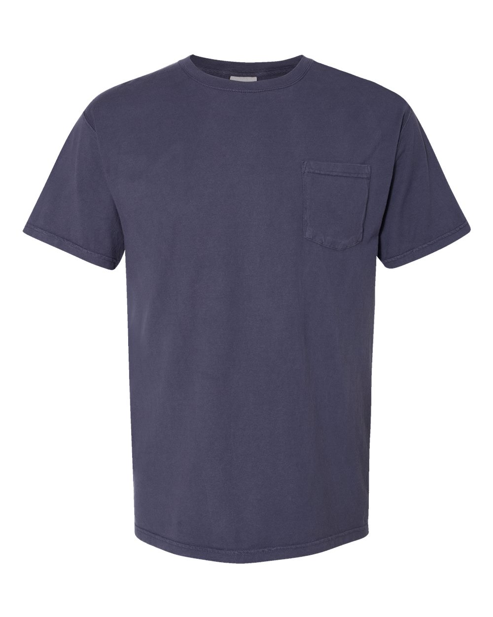 ComfortWash by Hanes GDH150 - Unisex Garment-Dyed Pocket T-Shirt — Anchor Slate (flat)