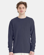 ComfortWash by Hanes GDH200 - Unisex Garment-Dyed Long Sleeve T-Shirt — Anchor Slate