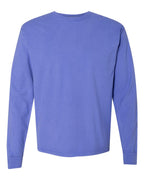 ComfortWash by Hanes GDH200 - Unisex Garment-Dyed Long Sleeve T-Shirt — Deep Forte Blue (flat)
