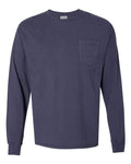 ComfortWash by Hanes GDH250 - Unisex Garment-Dyed Long Sleeve T-Shirt With a Pocket ComfortWash by Hanes