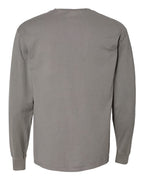 ComfortWash by Hanes GDH250 - Unisex Garment-Dyed Long Sleeve T-Shirt With a Pocket ComfortWash by Hanes