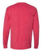 ComfortWash by Hanes GDH250 - Unisex Garment-Dyed Long Sleeve T-Shirt With a Pocket ComfortWash by Hanes