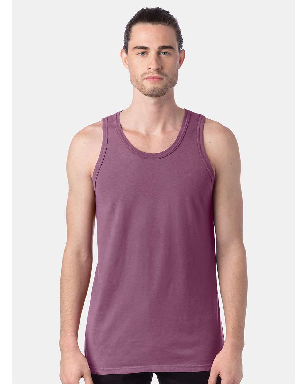 ComfortWash by Hanes GDH300 - Unisex Garment-Dyed Unisex Tank Top — Purple Plum Raisin