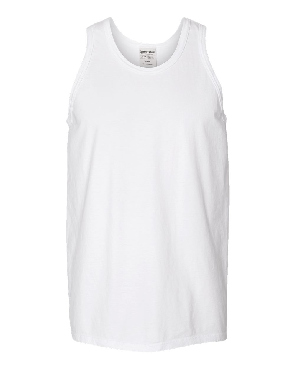 ComfortWash by Hanes GDH300 - Unisex Garment-Dyed Unisex Tank Top — White (flat)