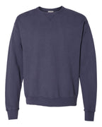 ComfortWash by Hanes GDH400 - Unisex Garment-Dyed Crewneck Sweatshirt — Anchor Slate (flat)