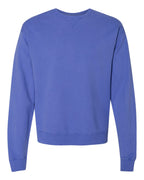 ComfortWash by Hanes GDH400 - Unisex Garment-Dyed Crewneck Sweatshirt — Deep Forte Blue (flat)
