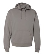 ComfortWash by Hanes GDH450 - Unisex Garment-Dyed Hooded Sweatshirt — Concrete Grey (flat)