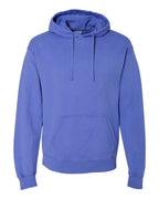 ComfortWash by Hanes GDH450 - Unisex Garment-Dyed Hooded Sweatshirt — Deep Forte Blue (flat)