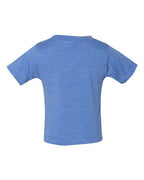 BELLA + CANVAS 3001B - Infant Jersey Tee - Heather Columbia Blue