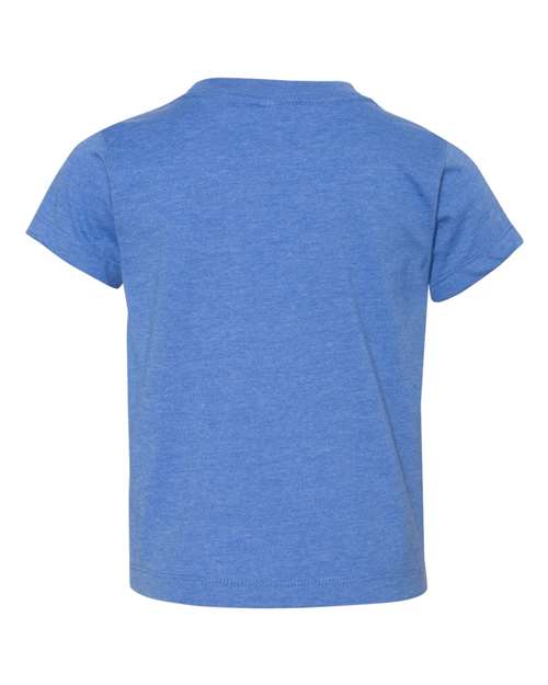 BELLA + CANVAS 3001T - Toddler Jersey Tee - Heather Columbia Blue