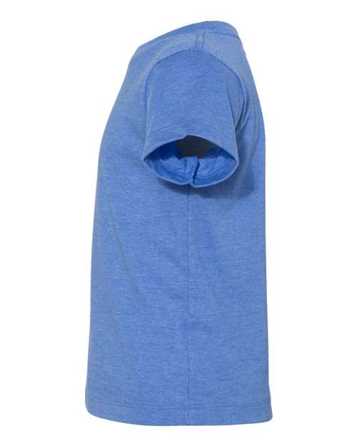 BELLA + CANVAS 3001T - Toddler Jersey Tee - Heather Columbia Blue