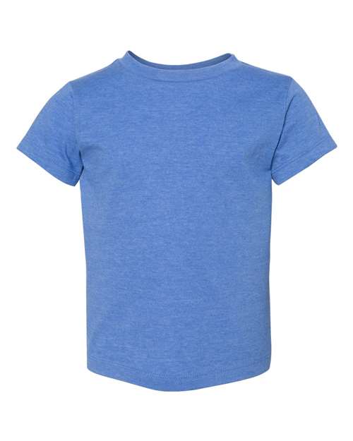 BELLA + CANVAS 3001T - Toddler Jersey Tee - Heather Columbia Blue
