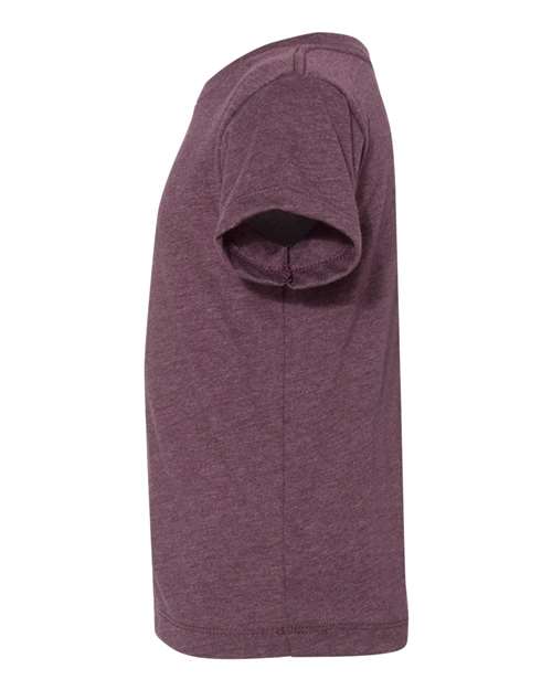 BELLA + CANVAS 3001T - Toddler Jersey Tee - Heather Maroon