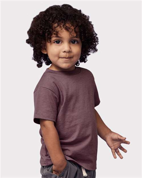 BELLA + CANVAS 3001T - Toddler Jersey Tee - Heather Maroon