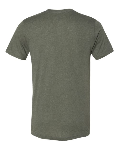 BELLA + CANVAS 3413 - Triblend Tee - Military Green Triblend