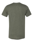 BELLA + CANVAS 3413 - Triblend Tee - Military Green Triblend