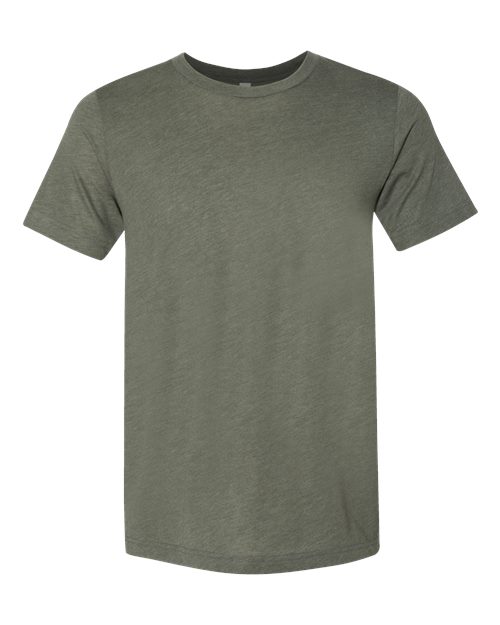 BELLA + CANVAS 3413 - Triblend Tee - Military Green Triblend