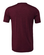 BELLA + CANVAS 3413 - Triblend Tee - Solid Maroon Triblend