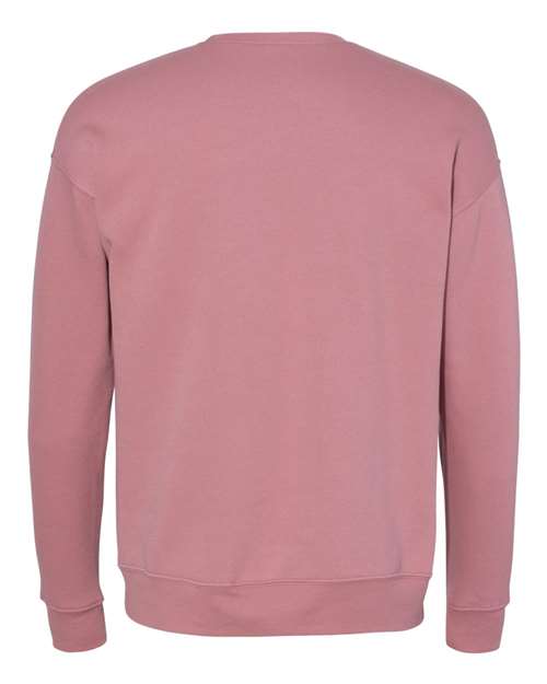BELLA + CANVAS 3945 - Unisex Sponge Fleece Drop Shoulder Crewneck Sweatshirt - Mauve